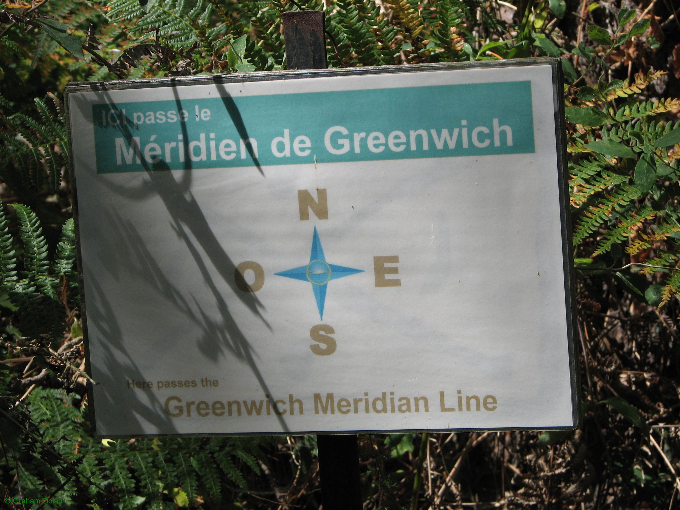 Greenwich Meridian Marker; France; Poitou-Charentes; Chalandray